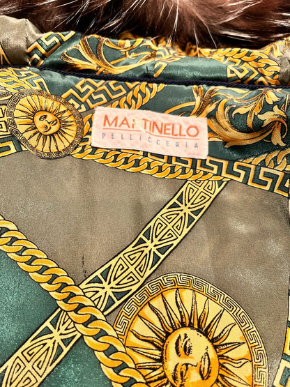 Pelliccia in volpe argentata